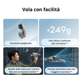DJI Flip,Drone con cámara 4k adulto, mini drone con cámara, < 249g, drone función sígueme, 13km transmisión de vídeo, arranque manual,retorno automático,31min tiempo de vuelo,con delantal ((RC 2))