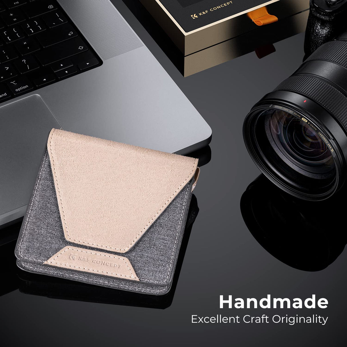 K&F CONCEPT Nano-Xcel Pro 82mm Filtro UV de Protección MC UV Ultradelgado con Marco de Cobre Vidrio óptico HD con 36 Capas Revestimiento Nano con Estuche de Filtro
