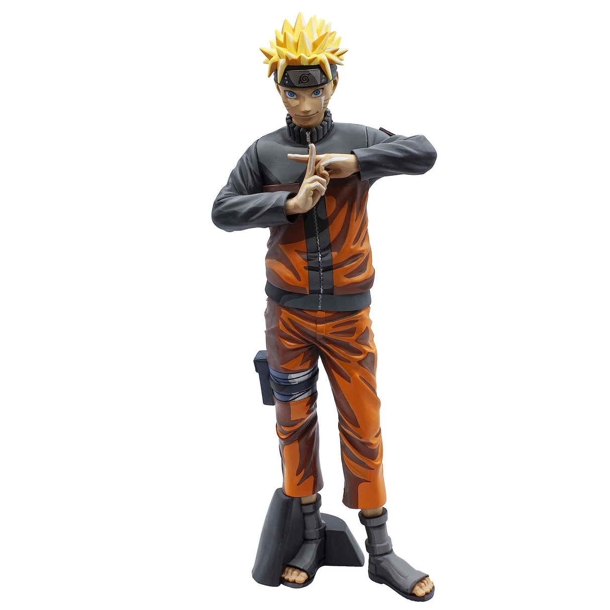 Banpresto Figura de Acción Naruto Uzumaki Naruto Shippuden - Grandista Nero - Manga Dimensions 27cm BP18406 Multicolor