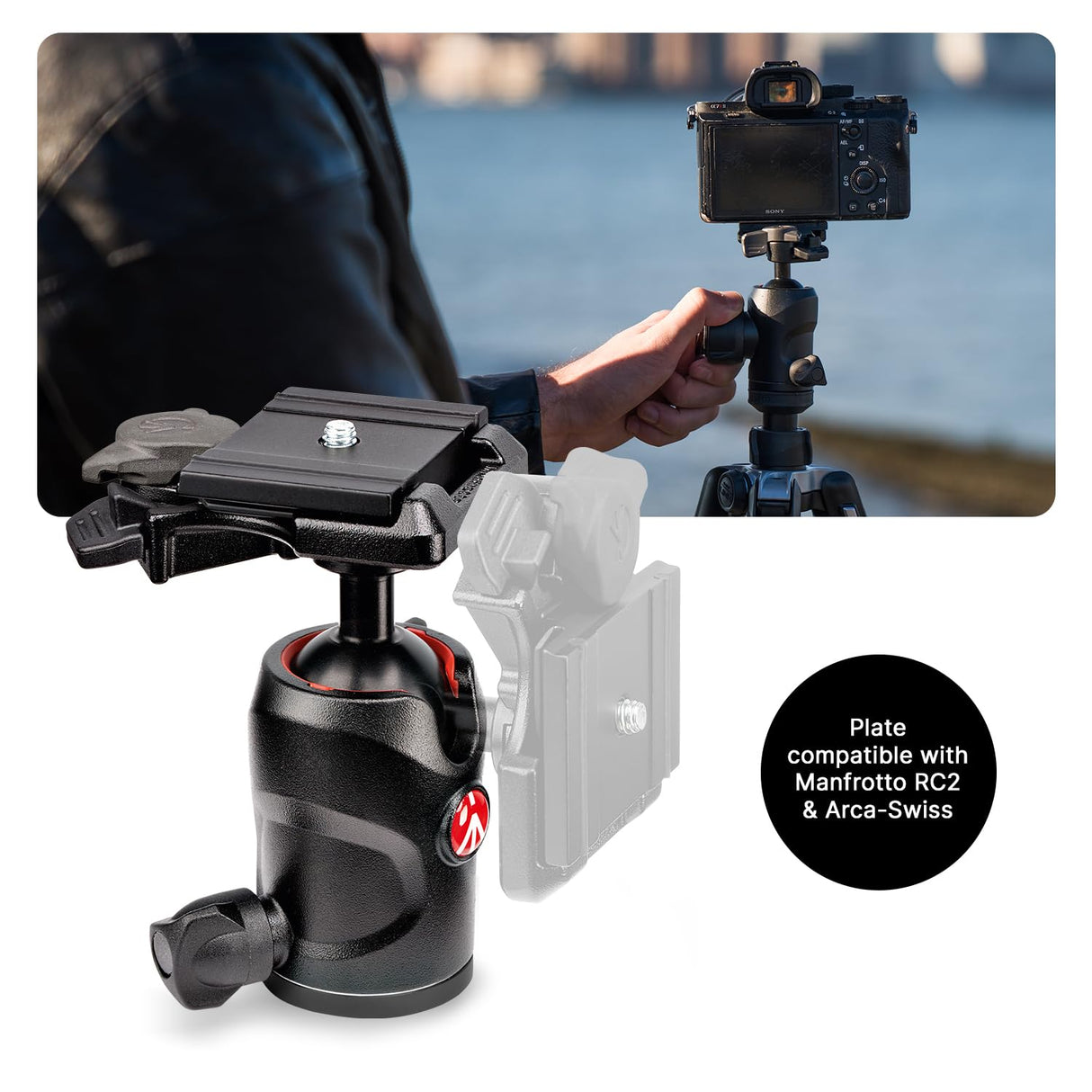 MANFROTTO Trépied MKBFRLA4BK-BH Befree Advanced