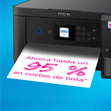 Impresora multifunción EcoTank ET-2850 A4 con depósito de tinta, conexión Wi-Fi y hasta 3 años de tinta incluida