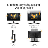ASUS Monitor de juegos TUF Gaming VG27AQML1A 27" (QHD (2560x1440), overclock de hasta 260Hz (240Hz nativo), ELMB Sync, FreeSync Premium, 1ms (GTG), Overdrive Variable, 100% sRGB, DisplayHDR 400)