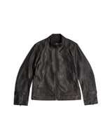 G-STAR Biker Leather Jkt Chaqueta, Negro (dk Black D27137-B508-6484), L Hombres