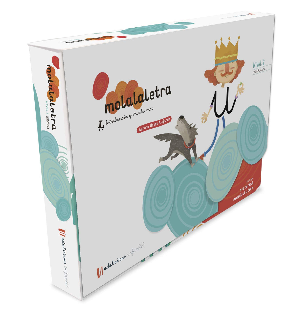 Molalaletra - Nivel 2. Versión Cuadrícula: Letrilandia y mucho más