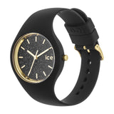 Ice Glitter Reloj para Mujer Analógico de Cuarzo con Brazalete de Silicona Ice.GT.BBK.S.S.15