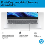 HP OmniBook 7 AI 14" OLED 2K, Ordenador Portátil Intel Core Ultra 7-255H, 32GB RAM, 1TB SSD, Gráficos Intel, Windows 11 Home, Wi-Fi 7, Gris - Teclado QWERTY Español