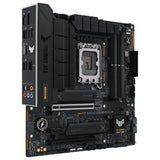 TUF GAMING B760M-PLUS - Placa base Intel B760 (LGA 1700) mATX con DDR5, ranura PCIe 5.0, 2x PCIe 4.0 M.2, 12+1 DrMOS, Realtek 2.5Gb Ethernet, DisplayPort, HDMI, USB 3.2 Gen 2 Tipo C frontal, Aura Sync