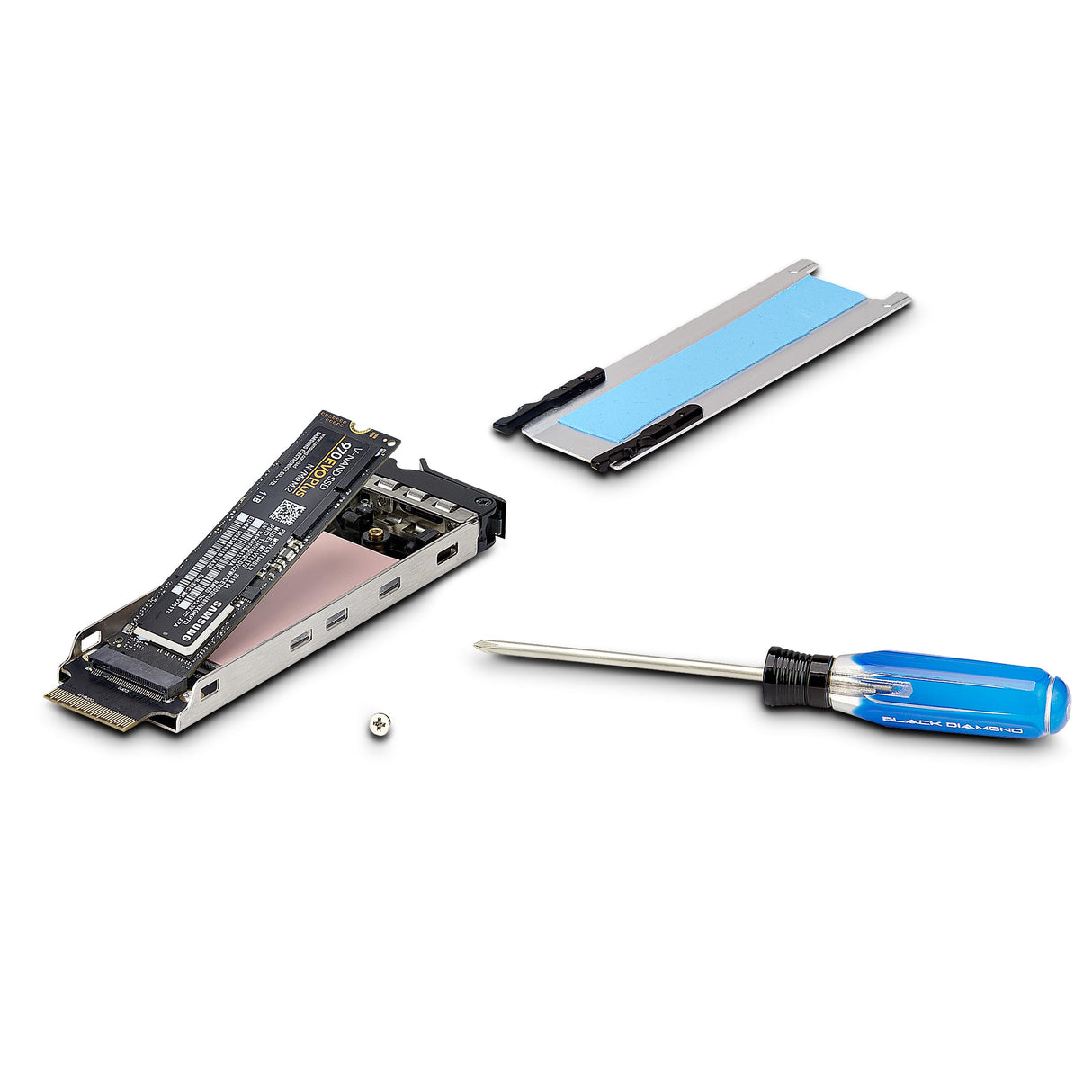 StarTech.com Tarjeta PCIe x4 a SSD NVMe M.2 - Rack Móvil Backplane con Bandeja Removible Hot Swap Intercambiable en Caliente - Bahía de Unidad PCIe 4.0/3.0 - con Llave (M2-Removable-PCIE-N1)