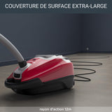 Rowenta Silence Force Effitech Aspirador con Bolsa, Rojo