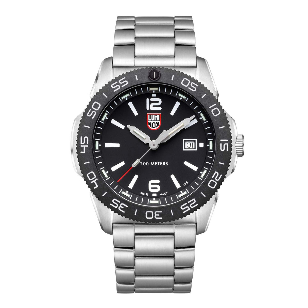 Luminox Reloj Término análogo para Hombre de Cuarzo con Correa en Acero Inoxidable XS.3122