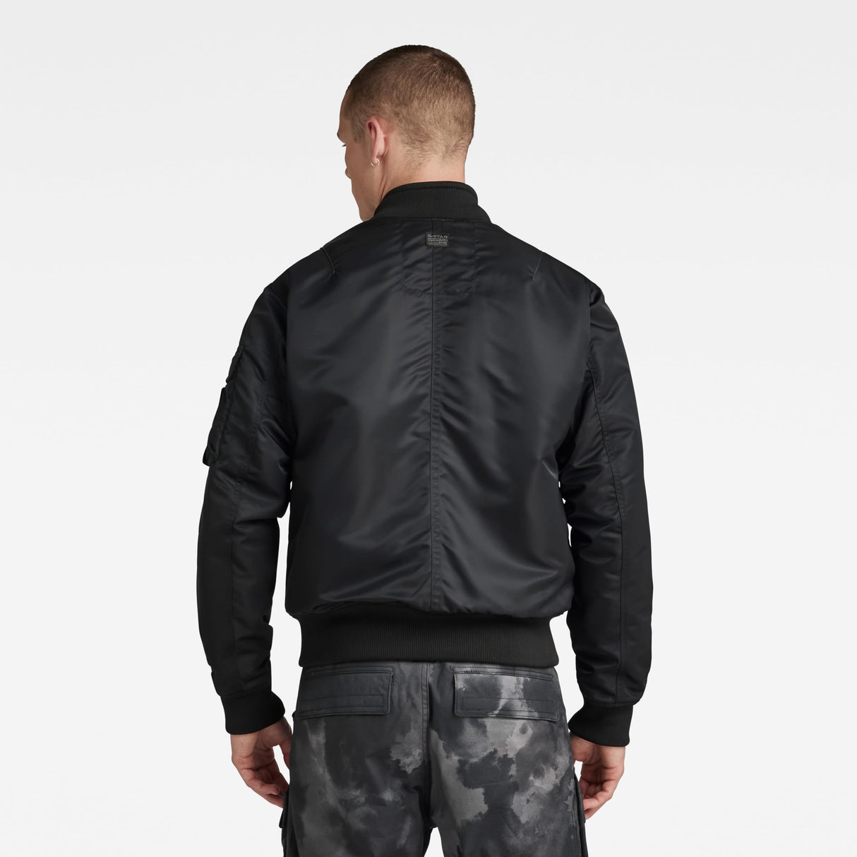 G-Star Para Hombre G-A1 Bomber Jkt, Negro (dk black D23624-C143-6484), XL