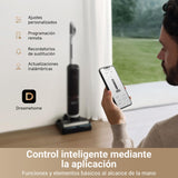 DREAME H14 Pro Aspiradora en seco y húmedo, Alcance de 180 Celsius, Autolimpieza a 60 Celsius, Secado en 5 min, Máxima Potencia de 18 kPa, Adición Automática del Producto, Cepillo Giratorio