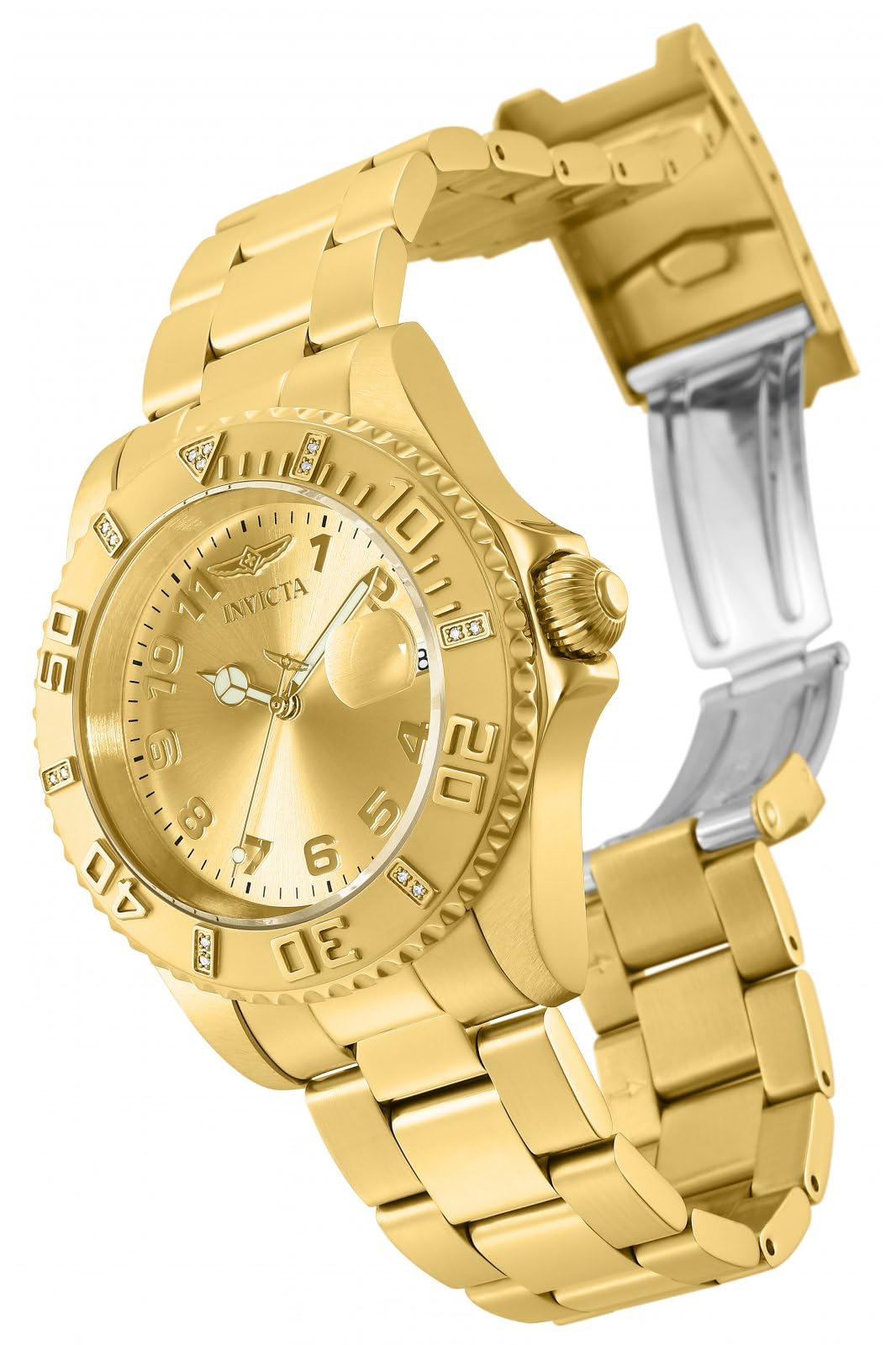 Invicta Pro Diver 15249 Reloj para Mujer Cuarzo - 40mm - Con 15 diamantes