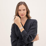 BOSS Reloj De Movimiento De Cuarzo De Dos Manecillas para Mujer Colección MAE Petite con Correa de Acero Inoxidable Plateada - 1502821