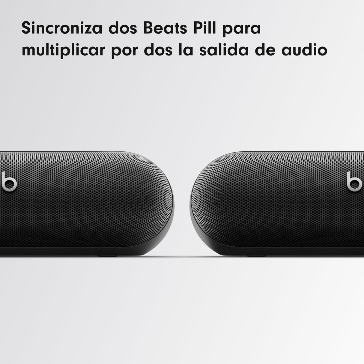 Beats Pill - Altavoz Bluetooth inalámbrico y Cargador portátil Mediante USB-C, hasta 24 Horas de autonomía, Resistencia al Agua IP67, Compatible con Apple y Android, micrófono Integrado – Negro Mate