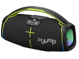X JUMP XJ 150 Altavoz inalámbrico portátil Amplificado de 60 W, Alto Rendimiento, función TWS, USB, AUX-IN, micrófono Incorporado, Altavoz inalámbrico Resistente al Agua IPX5, Negro