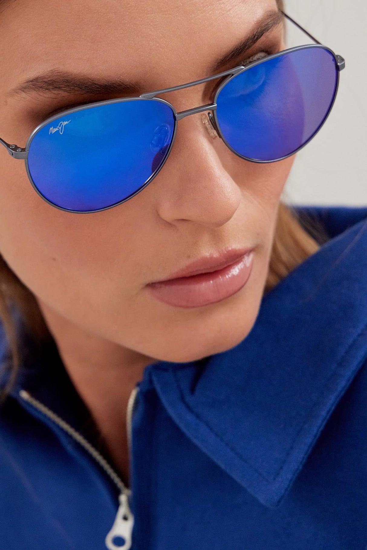 Maui Jim Walaka Gafas, Dove Grey, 58-16-140 Unisex Adulto