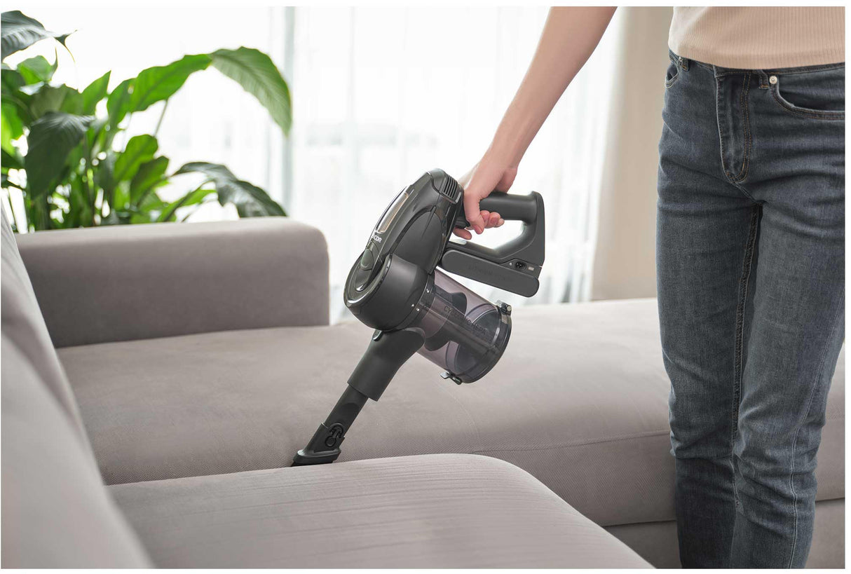 SENCOR SVC 8776BK Aspiradora Vertical 4 en 1, 400W, Batería 25,2V, 50 Min Autonomía, Negro