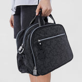 Bolsa de bebé Tous Catri Kaos 295810281 , color antracita-negro