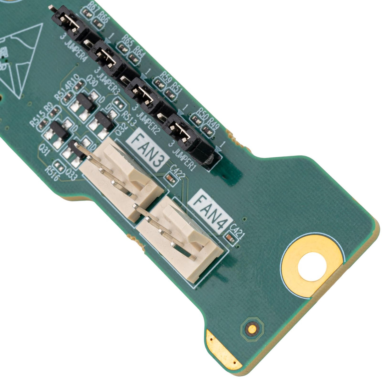 SilverStone Technology SST-RAC-BP-304N, Backplane de Servidor de 4 bahías 2,5"/3,5" con Soporte para SSD U.2,Admite hasta 4 SSD PCIe Gen 4 NVMe U.2 (SFF-8639),