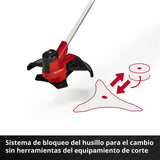 Einhell Desbrozadora con batería AGILLO 18/200 Power X-Change (Li-Ion, 18 V, 7500 min-1, sin batería ni cargador)