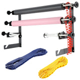 NEEWER Photography Sistema de Soporte de Fondo Manual de Montaje en Pared de 4 Rodillos con 2 Ganchos de Cuatro Pliegues, 8 Barras de expansión, 4 Cadenas, Capacidad de Carga por Rodillo: 22 lb/10 kg
