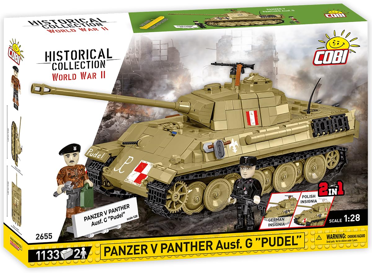 COBI Panzer V Panther Ausf.G Pudel