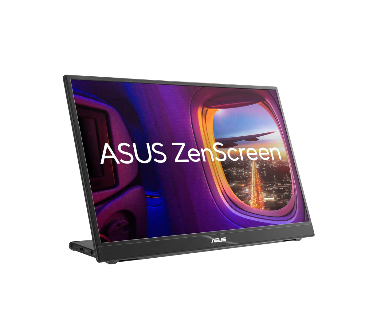ASUS Monitor portátil ZenScreen MB16QHG 16" (IPS 16:10 WQXGA , frecuencia de actualización de 120 Hz, DisplayHDR 400, 100% DCI-P3, trípode, USB Type-C, HDMI, baja luz azul, certificado FSC Mix)