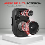 Pyle Altavoces, Bocinas, para DJ, Activos, Pasivos, 1000V, Bluetooth, Microfono, Control Remoto
