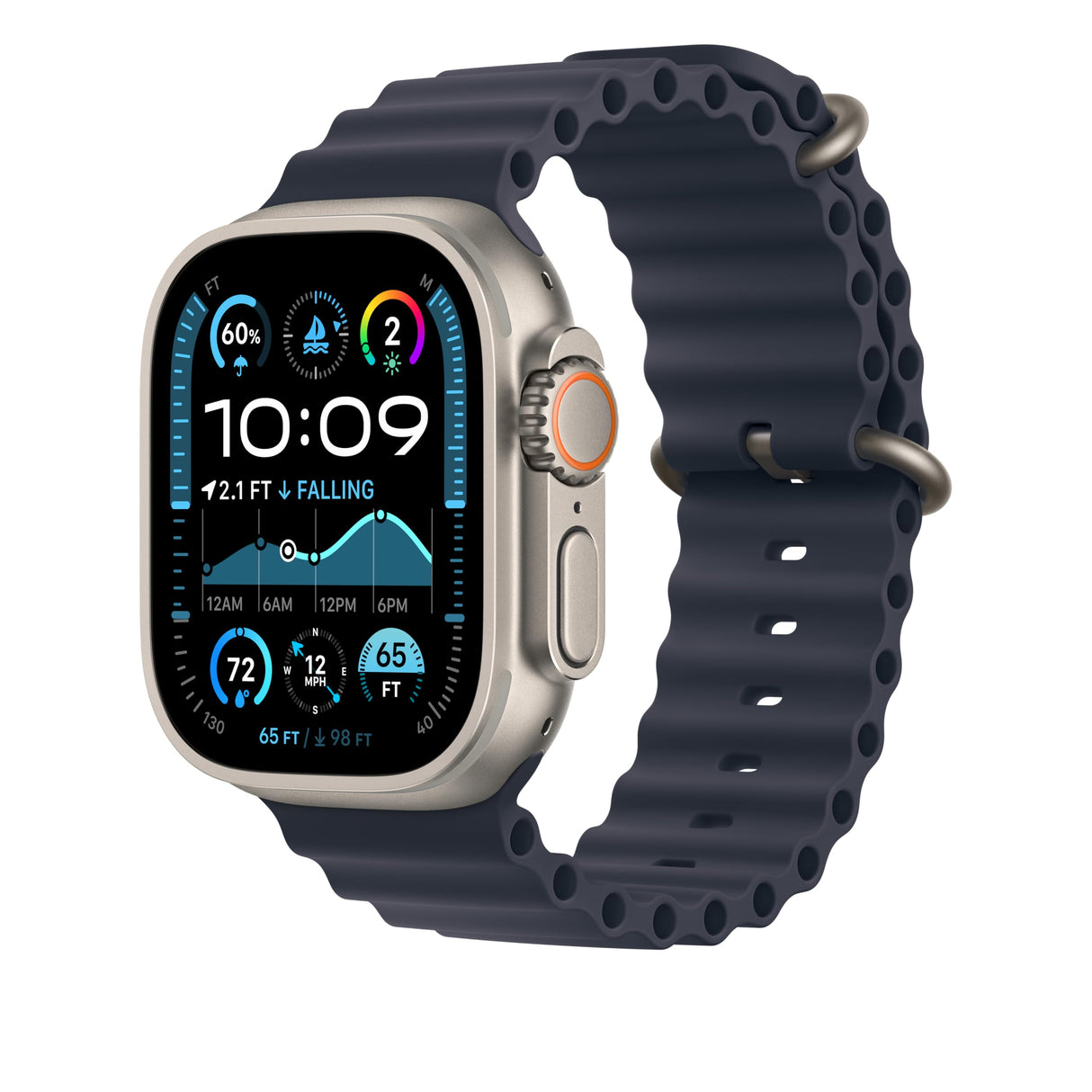 Apple Watch Band - Correa Ocean - 49 mm - Navy - Talla única