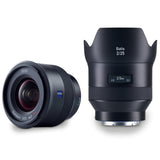 ZEISS Batis 2/25 Lens Premium Kit para cámaras Sony con Sistema Full Frame sin Espejo de Sony (con Montura E)