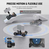 NEEWER DL400 Cámara Motorizada Actualizada Deslizante Dolly con App Control, Motor Dual Ultra Silencioso, 5h Funcionar, Compatible con GoPro iPhone Android Samsung Smartphone DSLR Cámara Videocámara