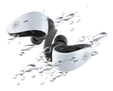 Yamaha TW-ES5A Auriculares In-Ear Deportivos True Wireless Bluetooth con Listening Care, Micrófono con Diseño Avanzado, Resistente al Agua y al Sudor IPX7 - Blanco