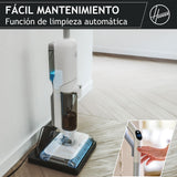 Hoover HW5 Wet and Dry – Aspirador en seco y húmedo, sin Cable, función de fregado, Motor de Alta Potencia, Sistema de Doble Rodillo, 3 Modos, autolimpieza, Aspirador/fregona 2 en 1, 230 W [HW500]