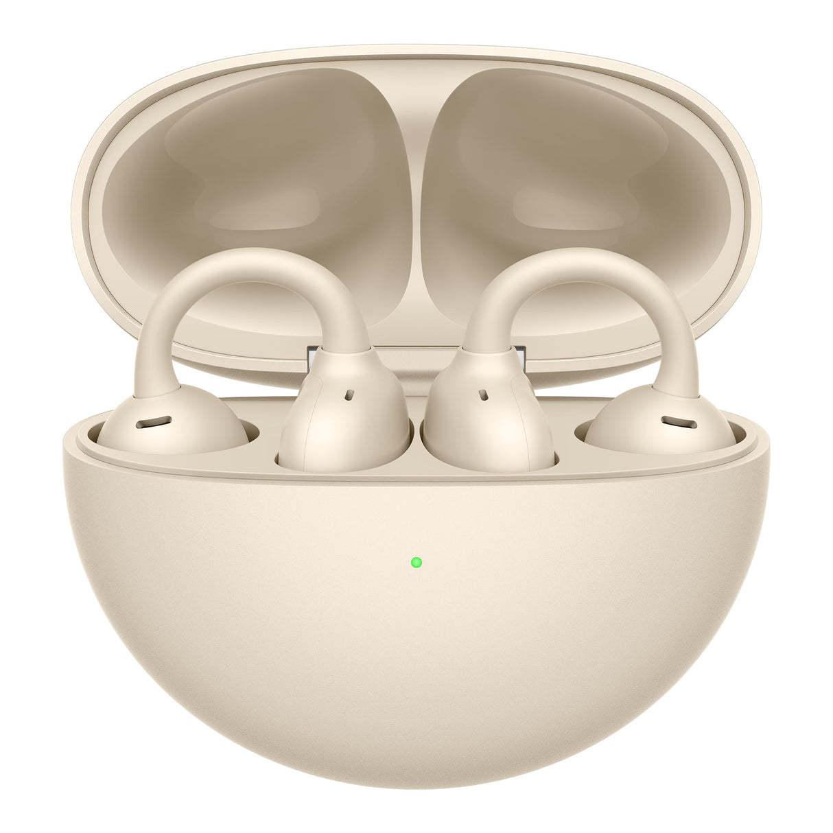 HUAWEI FreeClip,Auriculares Inalámbricos Bluetooth,Clip Innovador,Open-Ear,Gran Duración de Batería,Cancelación de Ruido en Llamadas por IA,Resistencia IP54 al Polvo y a Salpicaduras de Agua,Beige
