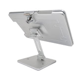 System-S Soporte de Mesa 360° con Cerradura para Microsoft Surface Go 2 y 3 en Gris