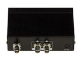 KALEA-INFORMATIQUE Caja de distribución conmutadora SDI de 2 Puertos, 2 entradas BNC SDI a 1 Salida. Compatible con SD-SDI/HD-SDI y 3G-SDI 297MB/s, con Control Remoto y Control por Puerto COM RS232.