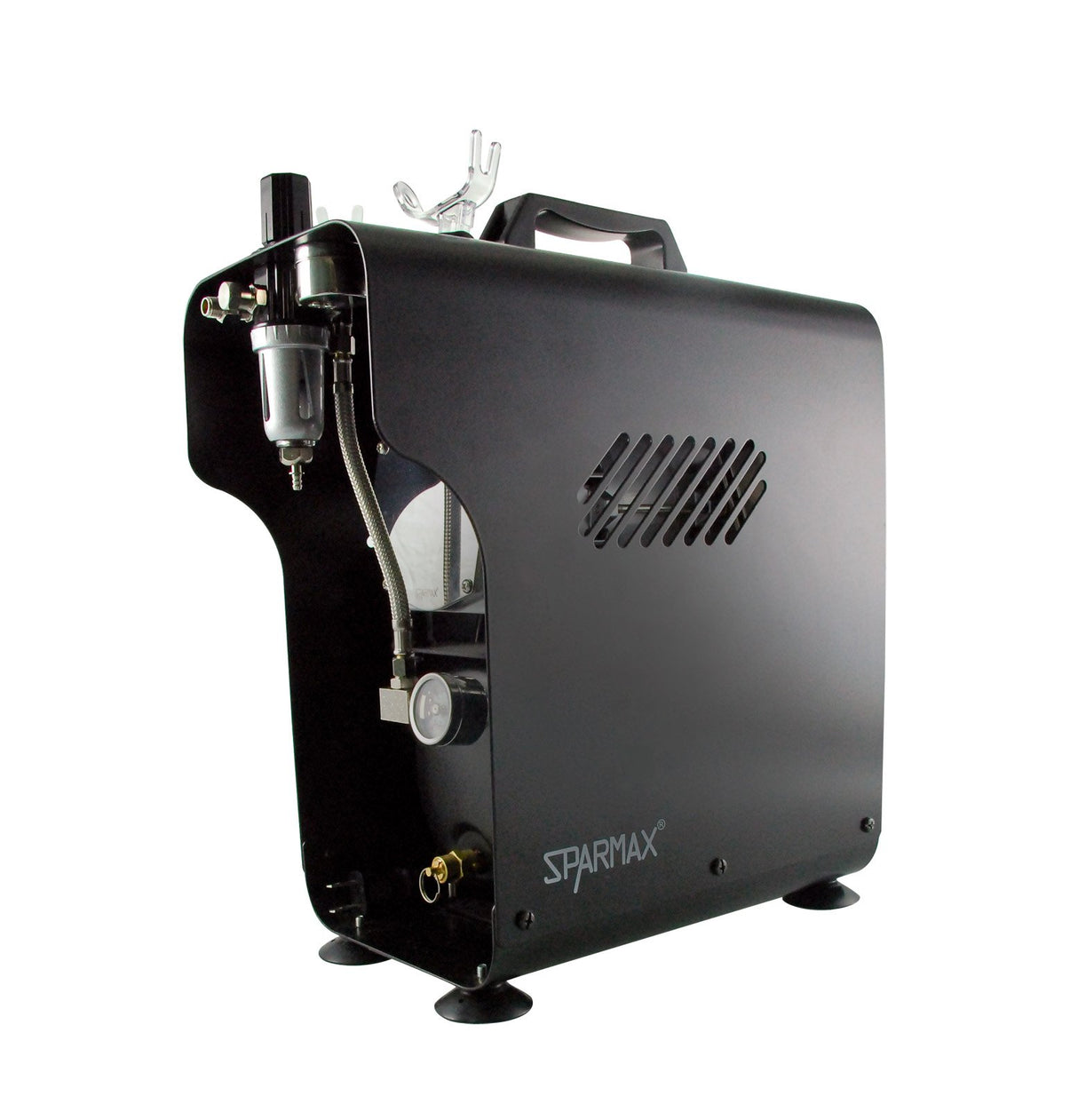 Sparmax TC-620X - Compresor de aire silencioso en seco, Beige