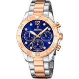 Reloj FESTINA para Mujer F20605/3 Boyfriend Caja de Acero Inoxidable 316l Multi Correa de Acero Inoxidable 316l Plateado