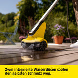 Kärcher Limpiadora de terrazas PCL 3-18 a batería 18 V, presión: 10 bar, consumo de agua a 4 bar: máx. 180 l/h, rendimiento: 20-40 m2, compatible con baterías 18 V de Kärcher, sin batería