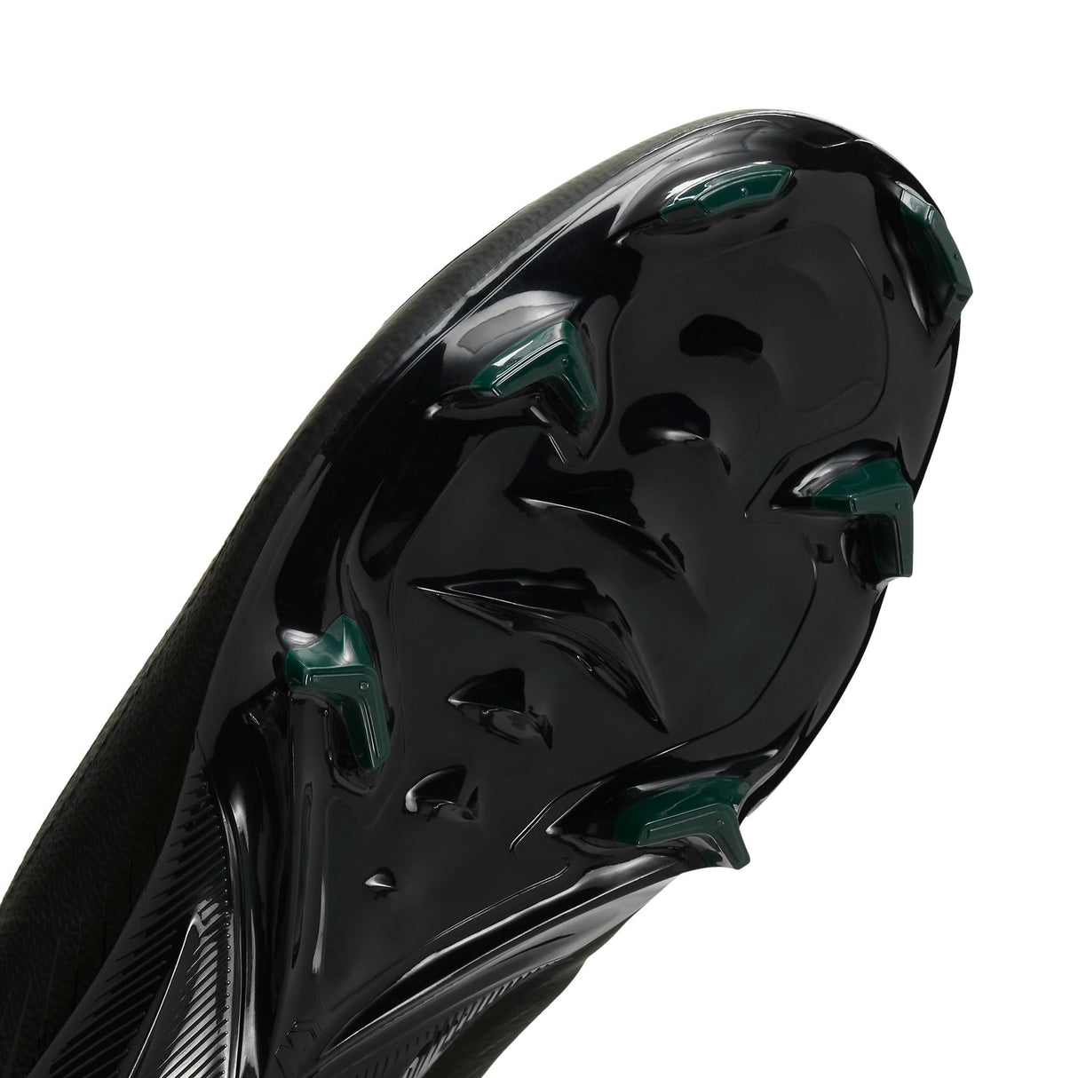 Nike Zm Vapor 16 Pro FG, Zapatillas de fútbol Hombre, Black/Black/Deep Jungle, 44.5 EU