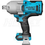 HAZET 9213-1000/3 - Llave de impacto inalámbrica (20 mm (3/4") con accionamiento cuadrado (máx. momento: 1400 Nm, incluye cargador y batería de 5 Ah)