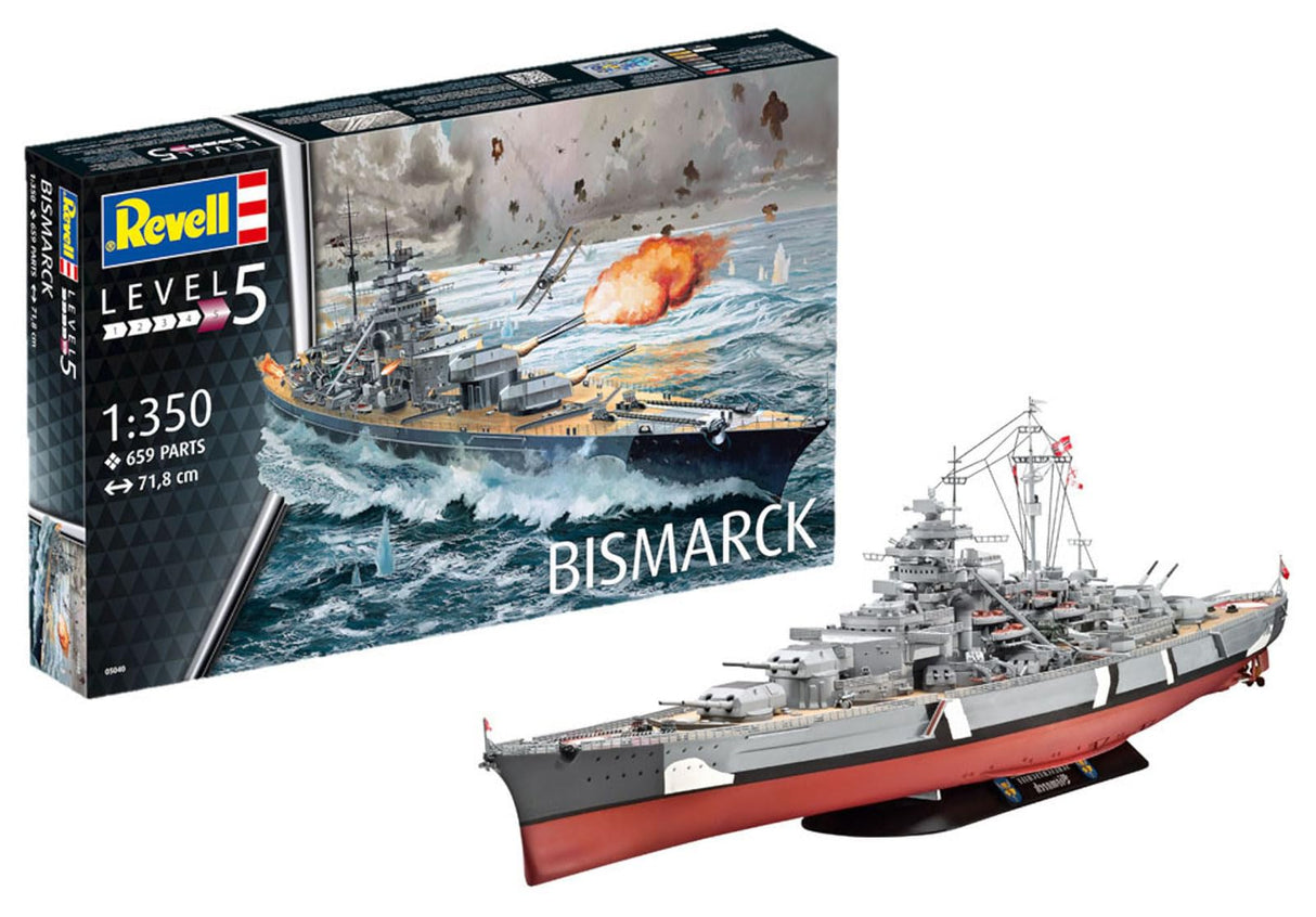 Revell 05040 - Maqueta del Acorazado Bismarck
