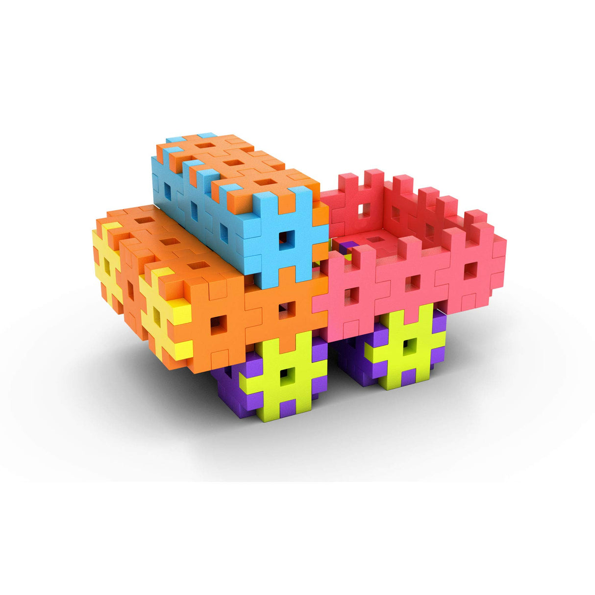 Meli- Maxi EDU Juguetes creativos, Multicolor, 400 Unidades (Ame Group 67116)