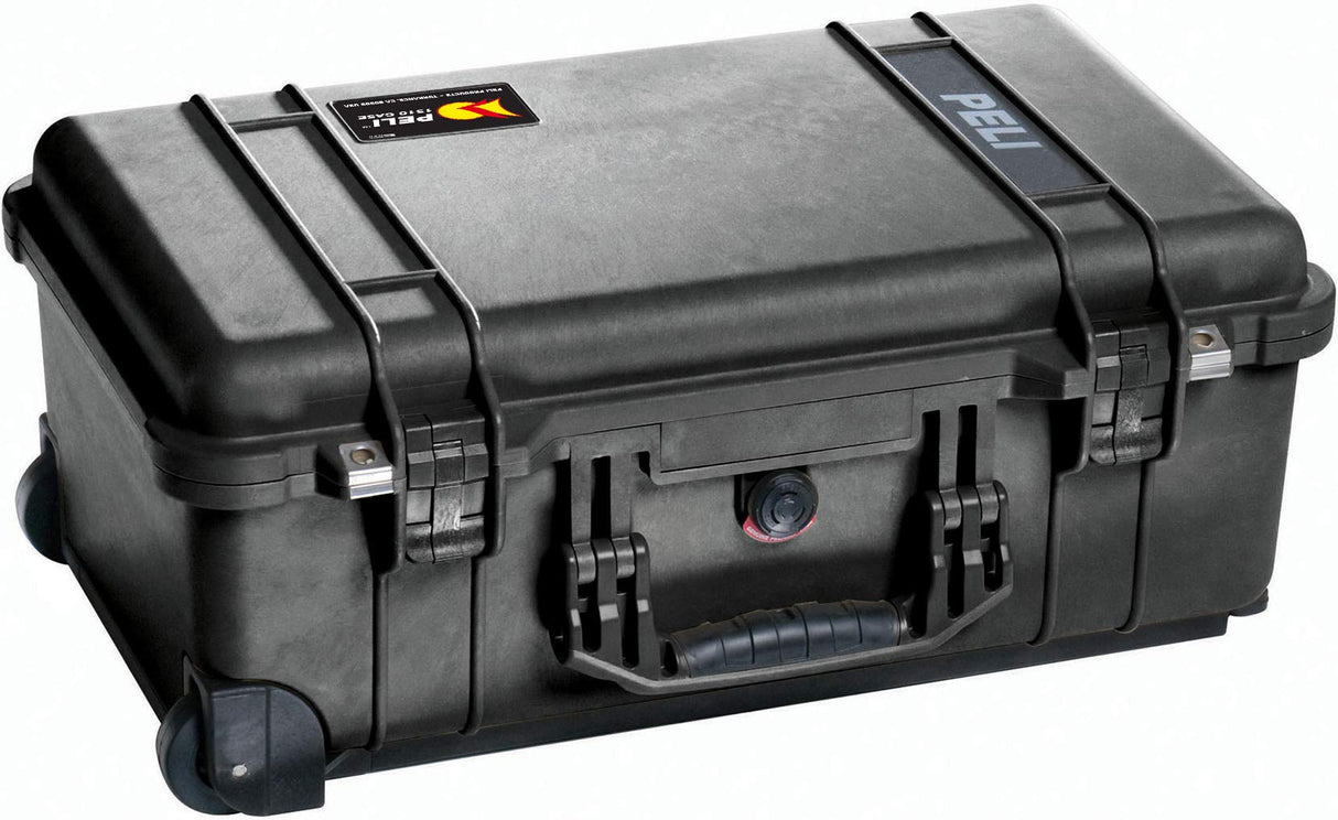 PELI 1510 Maleta Trolley de Viaje rígida y Robusta, IP67 estanca e Impermeable al Polvo, 27L de Capacidad, Fabricada en Alemania, sin Espuma, Color Negro