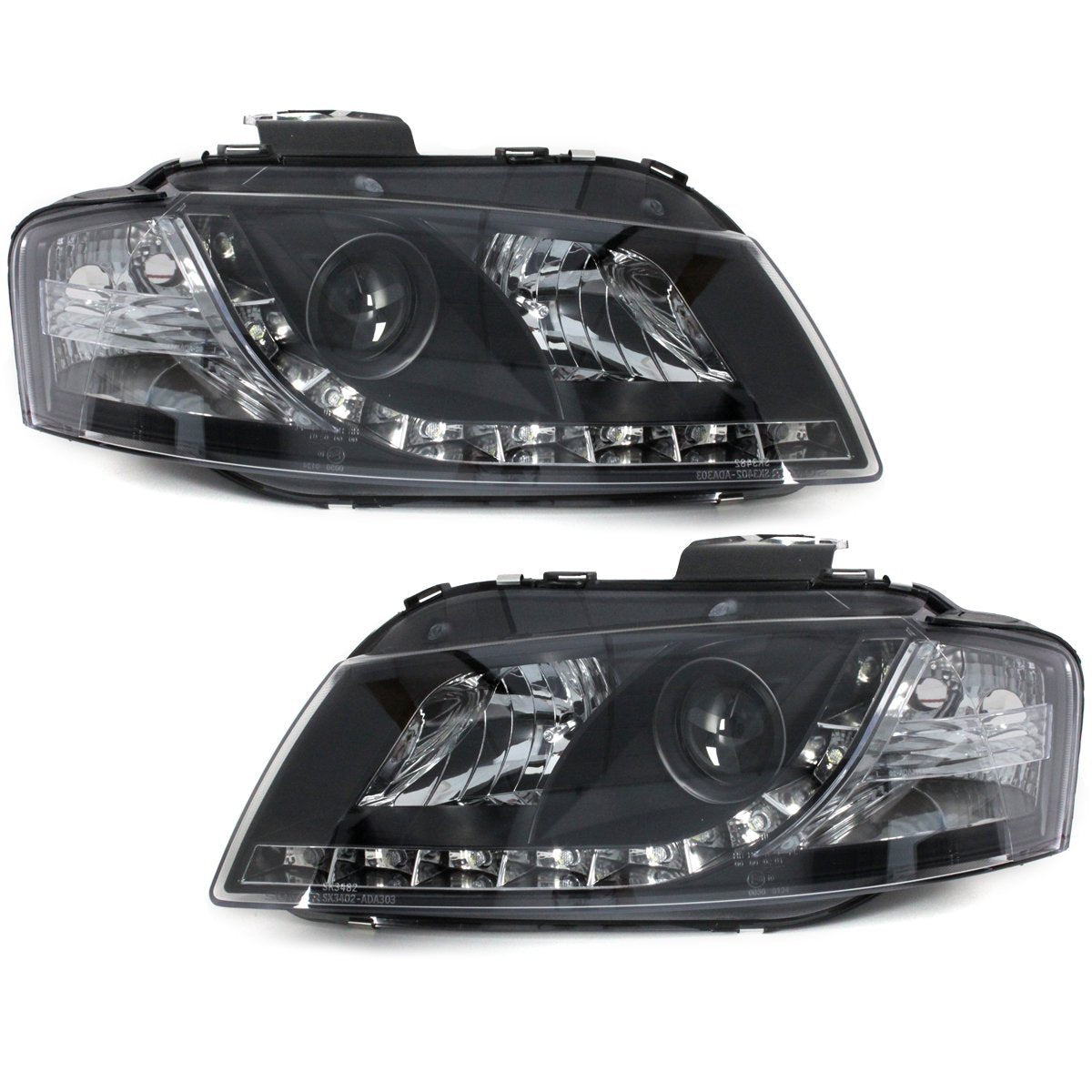 Sonar SK3480-ADA303-CJM - Faros delanteros diurnos, Color Negro