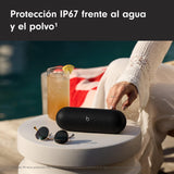 Beats Pill - Altavoz Bluetooth inalámbrico y Cargador portátil Mediante USB-C, hasta 24 Horas de autonomía, Resistencia al Agua IP67, Compatible con Apple y Android, micrófono Integrado – Negro Mate