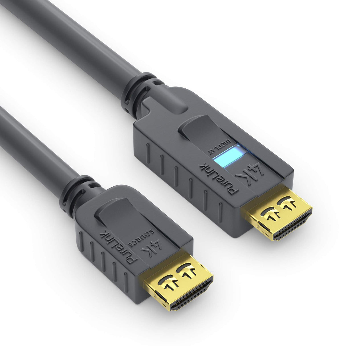PureLink PI2010 - Cable HMDI activo (alto rendimiento, 18 Gbps máx. 20 m, 10,2 Gbps máx. 30 m), HDR, 30 m, color negro