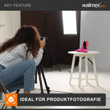 Walimex pro Octagon Softbox Ø 60 cm Incluye 4 Unidades de 35 W Daylight LED (5000 K), difusor y Bolsa a Juego, CRI 90+, Ideal para fotografía y vídeo