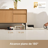 Mova K30 Aspiradores en Seco y Húmedo, Succión de 18000 Pa, Alcance Plano de 180 Grados, Limpieza de Borde a Borde, Secado con Aire Caliente, Autolimpieza con una Sola Pulsación, Diseño Ligero